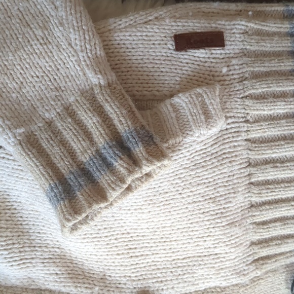 Roots white wools blend cardigan - Picture 4 of 4